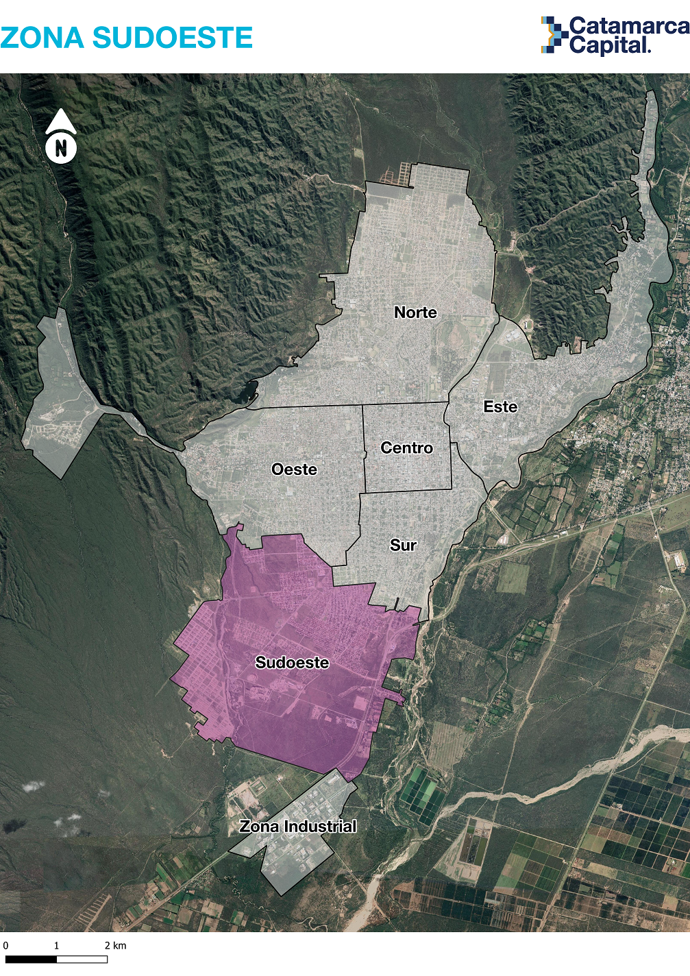 mapa zona de planificacion barrial sudoeste